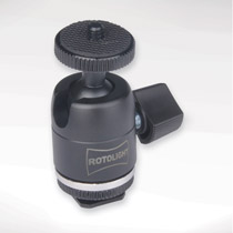 360 DEGREE PROFESSIONAL BALL SWIVEL TO 1/4'' 20 ADAPTER